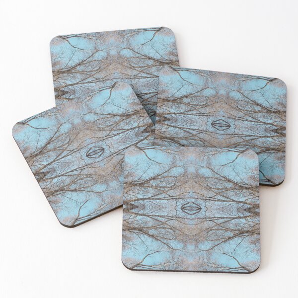 Item preview, TREES ON THE BLUE SKY designed and sold by PatternOfNature.