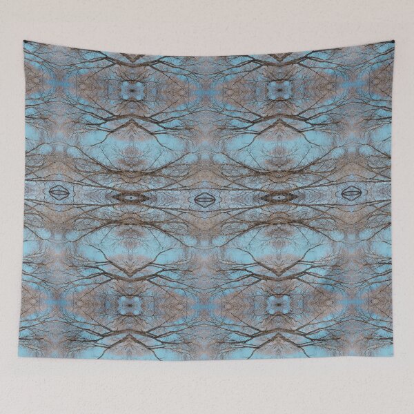 Item preview, TREES ON THE BLUE SKY designed and sold by PatternOfNature.