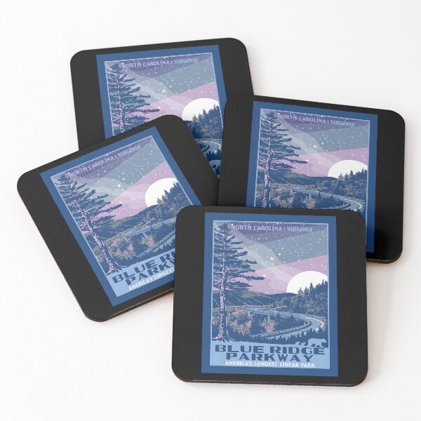 Item preview, Blue Ridge Parkway Original Wpa Style  National Park	 designed and sold by ztduelmchaun.