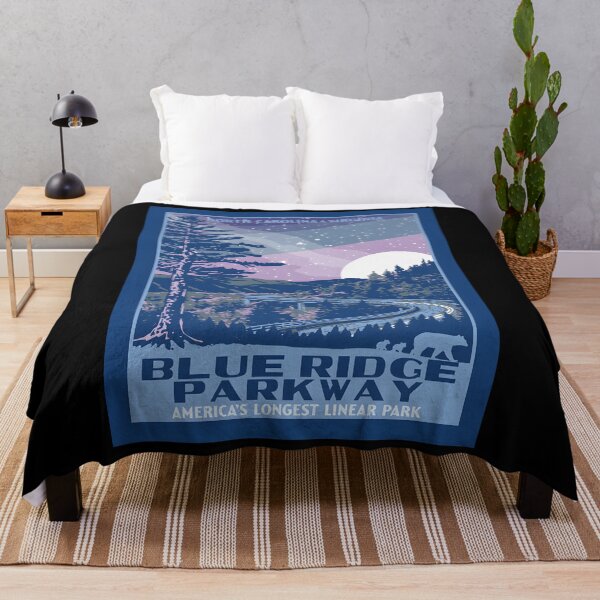 Item preview, Blue Ridge Parkway Original Wpa Style National Park designed and sold by ztduelmchaun.