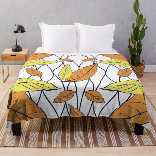 Aperçu de l'œuvre Élégant motif floral africain créée et vendue par Wolagno.