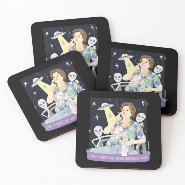 Item preview, Kate Mckinnon Snl Alien Abduction	 designed and sold by kcmassiahren.
