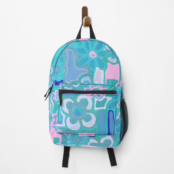 Item preview, Floodle retro pastel teal mess designed and sold by bekki smith.