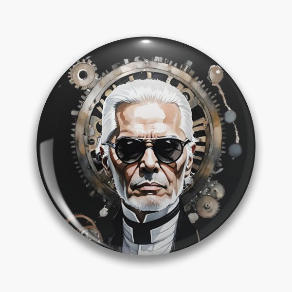 Item preview, Karl Lagerfeld as Steampunk designed and sold by IHImage.