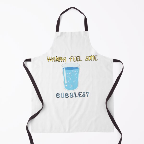 Item preview, Sparkling water funny phrase Wanna Feel Some bubbles? designed and sold by Pojak.
