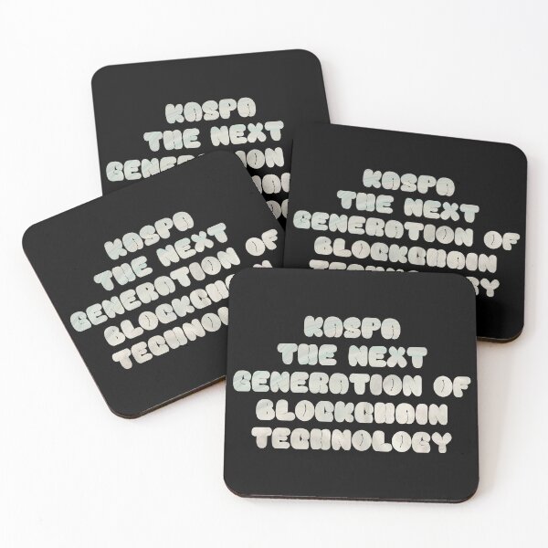 Item preview, Kaspa Future Finance Cryptocurrency Design designed and sold by RadDeck.