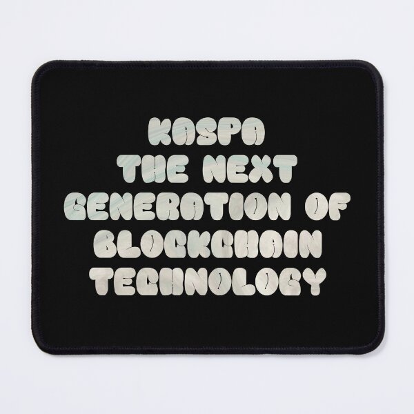 Item preview, Kaspa Future Finance Cryptocurrency Design designed and sold by RadDeck.