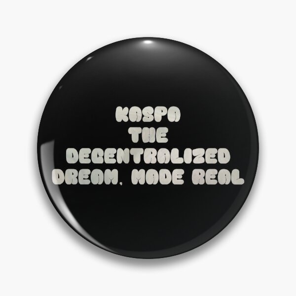 Item preview, Kaspa Crypto Miner Blockchain Technology Design designed and sold by RadDeck.