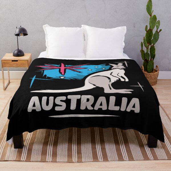 Item preview, Australia kangaroo flag comic logo country nature icon designed and sold by AndreMi.