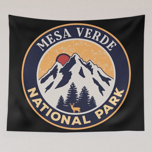 Item preview, Mesa Verde National Park-Vintage designed and sold by graphic-map.
