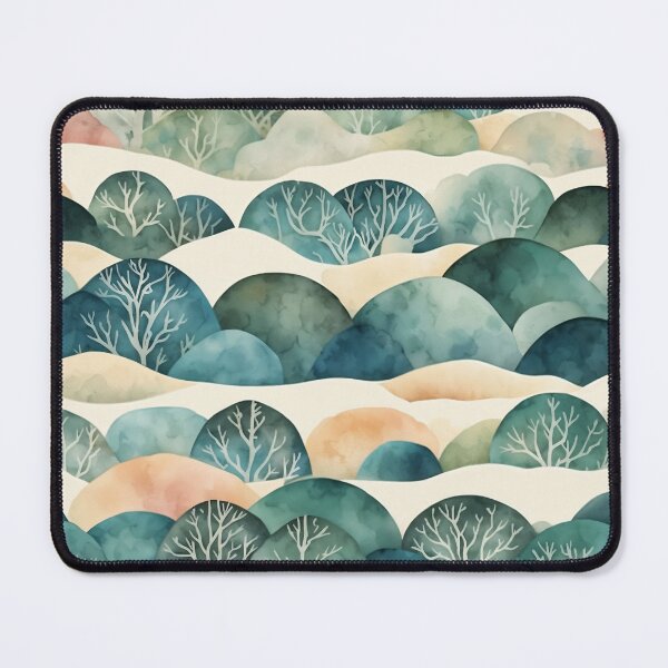 Item preview, Cute green hill pattern designed and sold by Naturitude.