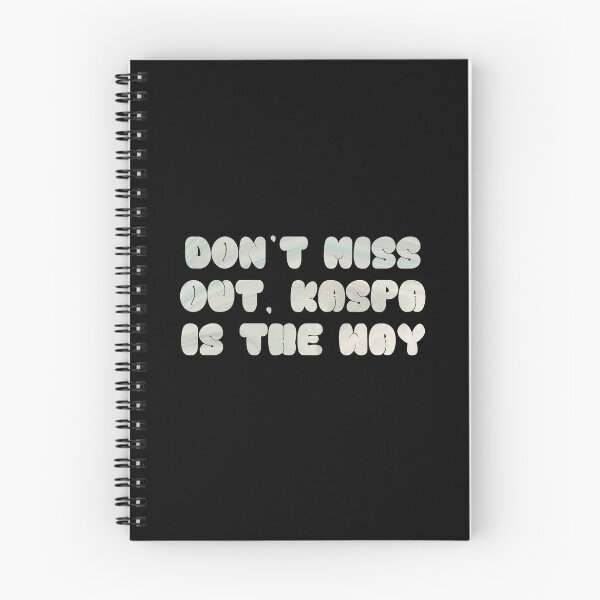 Item preview, Kaspa Digital Wallet Secure Crypto Design designed and sold by RadDeck.
