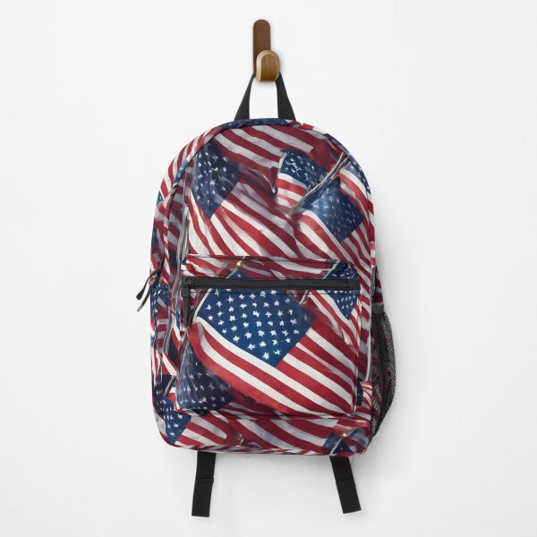 Item preview, USA Flags Background designed and sold by icemanphotos.