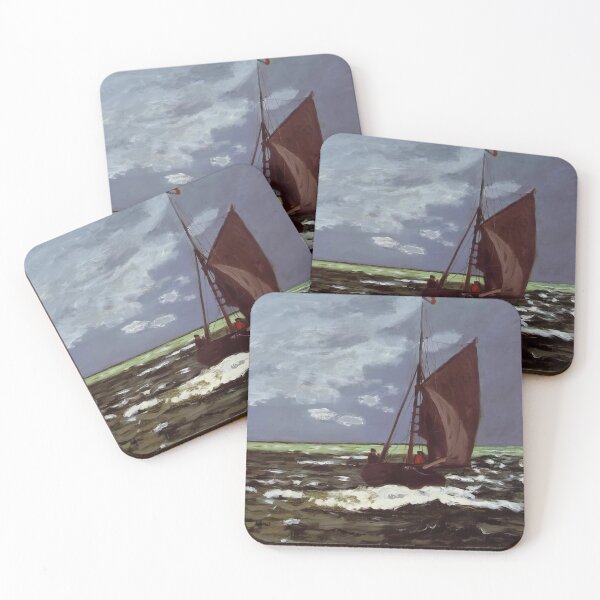 Item preview, Paisaje marino tormentoso - 1867 - Claude Monet designed and sold by dottyshai.