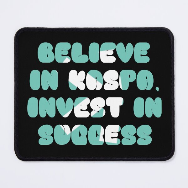 Item preview, Kaspa Crypto Pulse Modern Finance Design designed and sold by RadDeck.