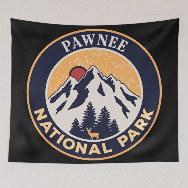 Item preview, Pawnee National Park-Vintage designed and sold by graphic-map.