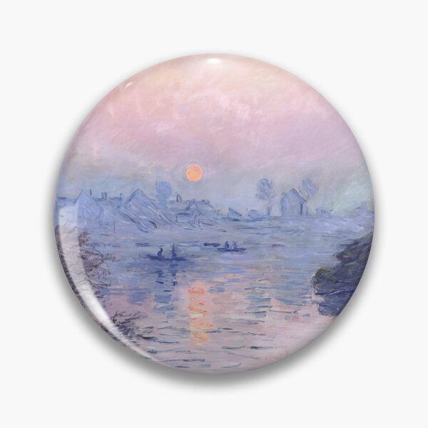 Item preview, Sunset on the Seine at Lavacourt, Winter Effect - Claude Monet designed and sold by dottyshai.