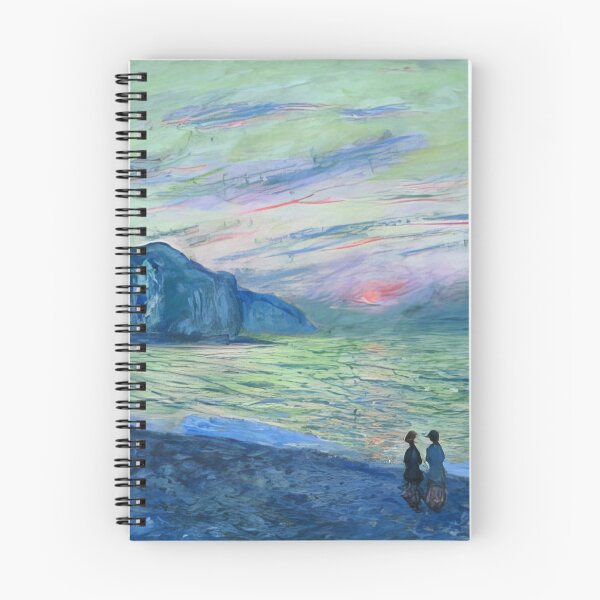 Item preview, Sunset at Pourville - 1882; Pourville-sur-mer, France - Claude Monet designed and sold by dottyshai.