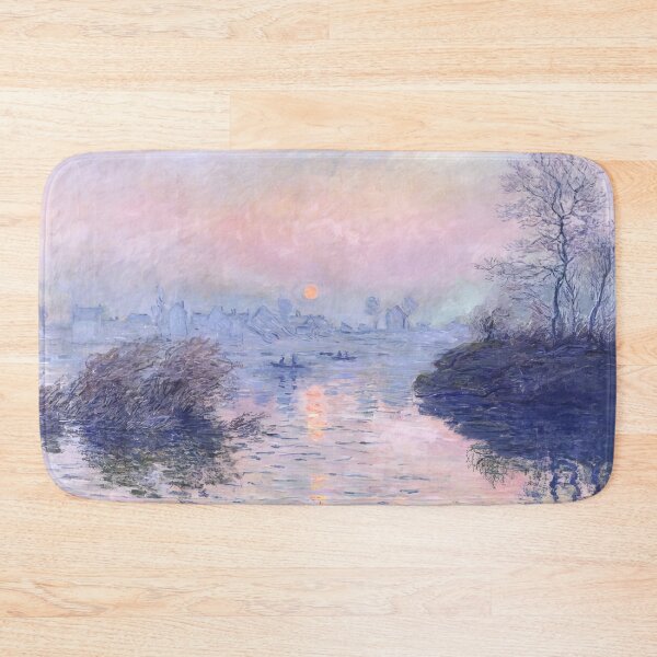 Item preview, Sunset on the Seine at Lavacourt, Winter Effect - Claude Monet designed and sold by dottyshai.