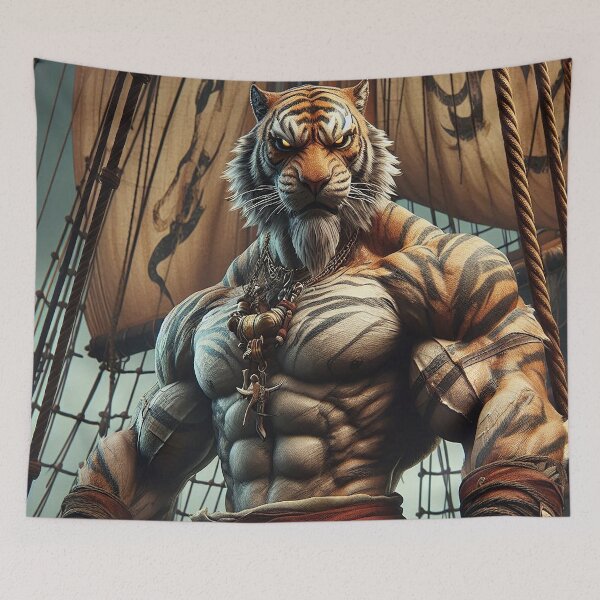 Item preview, The Majestic Tiger Warrior designed and sold by nipunab.