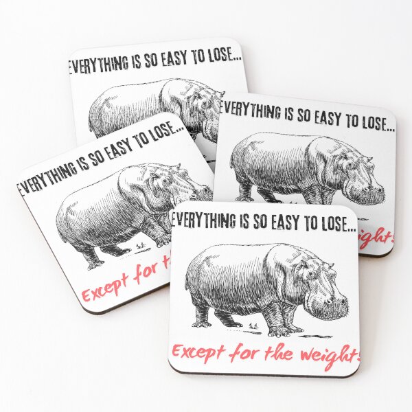 Item preview, Hippo: Heavy, Yet Unbeaten designed and sold by MisiuKolorowy.