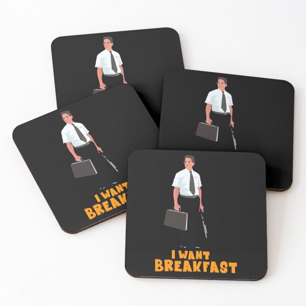 Item preview, Falling Down Tribute: Michael Douglas 'I Want Breakfast' Illustration designed and sold by Boogosh.