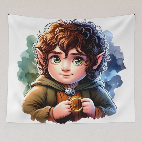Item preview, Frodo, fan art designed and sold by NadyaMichaels.