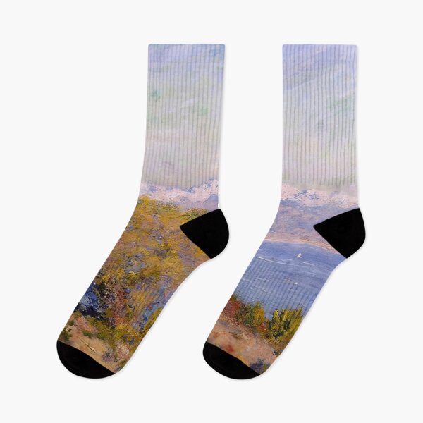 Item preview, Los Alpes vistos desde Cap d'Antibes - 1888 - Claude Monet designed and sold by dottyshai.