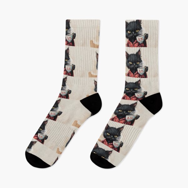 Item preview, Grumpy Cat's Cozy Coffee Moment designed and sold by AI-Only Creations.