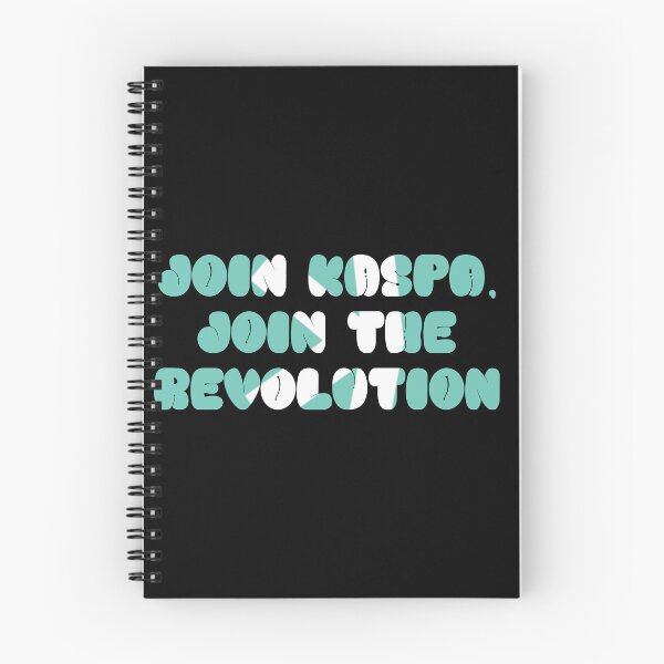 Item preview, Kaspa Blockchain Wave Crypto Future Design designed and sold by RadDeck.