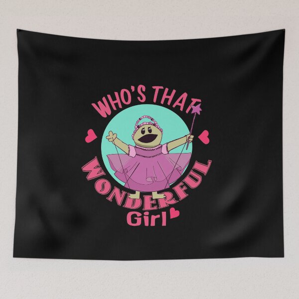 Item preview, Who's that Wonderful Girl, Nanalan Mona, Nanalan: Who's That Wonderful Girl, Kids Show Monster Fun, Peepo Mona designed and sold by FebricFusion.