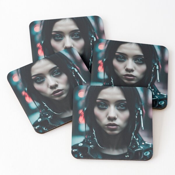 Item preview, Urban Goth Girl, Cyberpunk Photography, Original Design designed and sold by Burn-Ego.