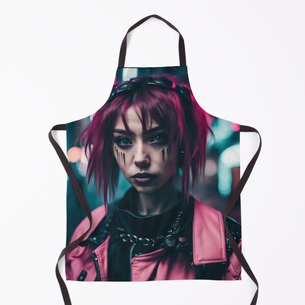 Artikelvorschau, Cyber Goth Girl, Cyberpunk Fotografie, Original-Design entworfen und verkauft von Burn-Ego.