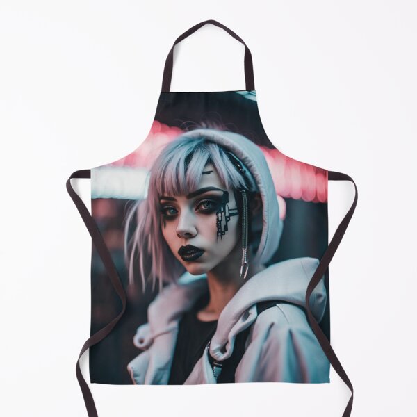 Item preview, Cybergoth Girl, Cyberpunk Photography, Poster Design designed and sold by Burn-Ego.