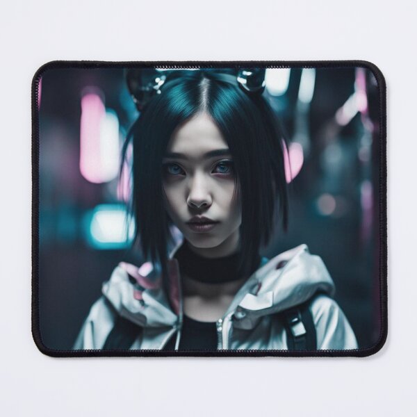 Item preview, Cyberpunk Girl, Street Photography, Poster Design designed and sold by Burn-Ego.
