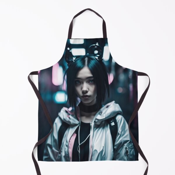 Item preview, Cyberpunk Girl, Street Photography, Poster Design designed and sold by Burn-Ego.