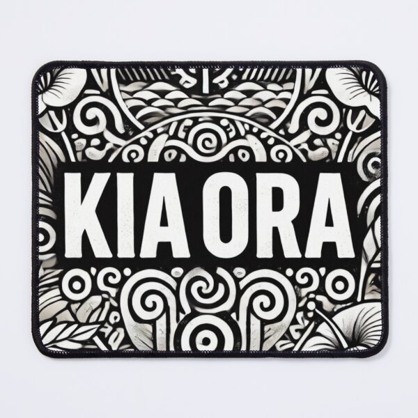 Item preview, Kia Ora Monochrome Design designed and sold by Customisedartnz.