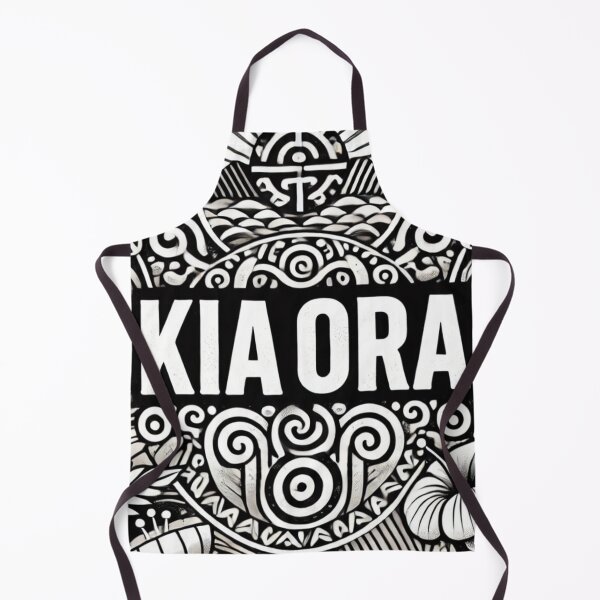 Item preview, Kia Ora Monochrome Design designed and sold by Customisedartnz.