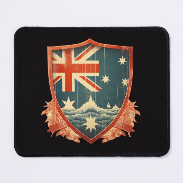 Item preview, vintage retro shields & flags designed and sold by UMIMEDIA.