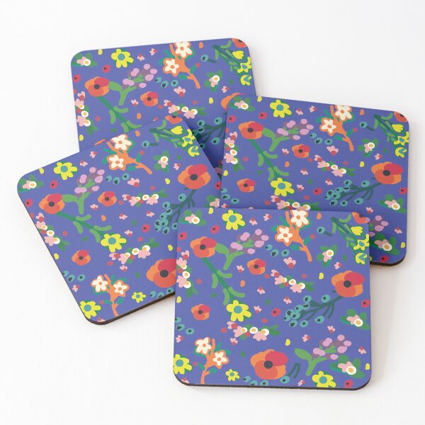 Item preview, Blue Floristic Modern and Minimal Pattern  designed and sold by Dalia Bieliūnaitė.