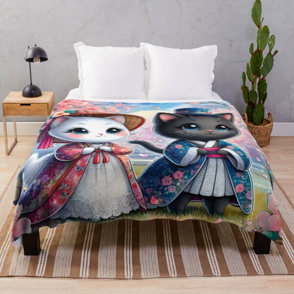 Item preview, Cats in an oriental garden designed and sold by NadyaMichaels.