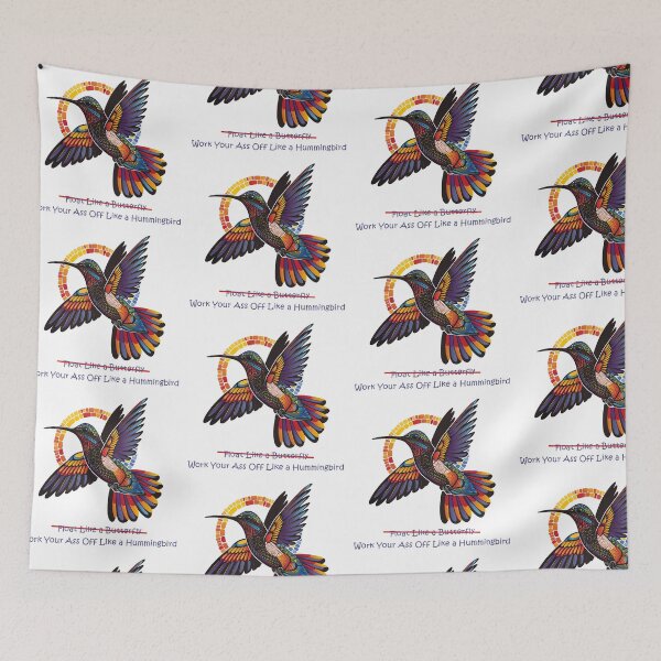 Item preview, Victory in Flight: Workaholic Hummingbird Collection designed and sold by Ignorant-Artist.