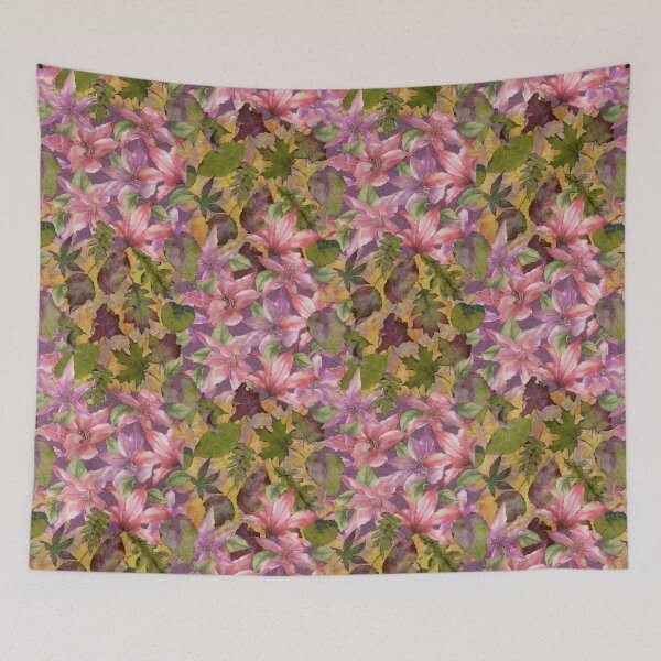 Item preview, The Summer Evening of Clematis designed and sold by Tina Veenstra.