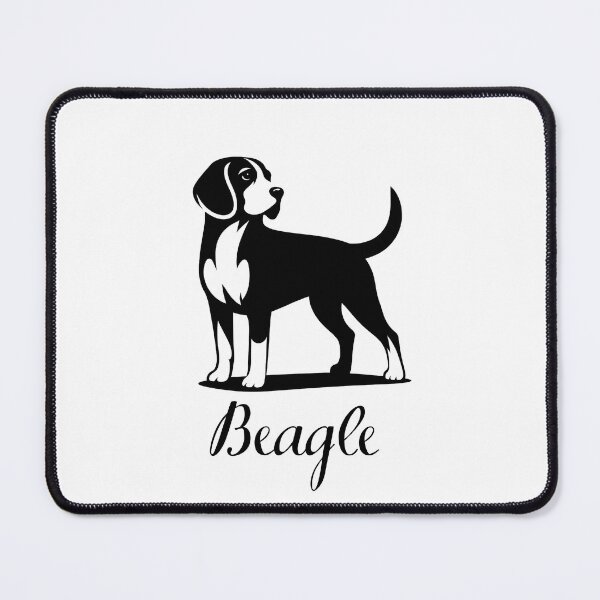 Item preview, Minimalist Beagle Silhouette Design designed and sold by andasanc14.