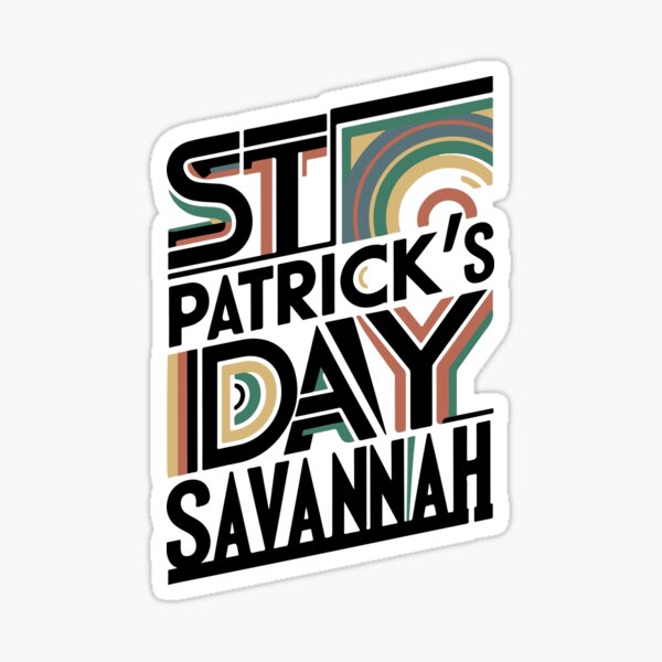 CELEBRATE: Savannah's St. Patrick's Day Sticker
