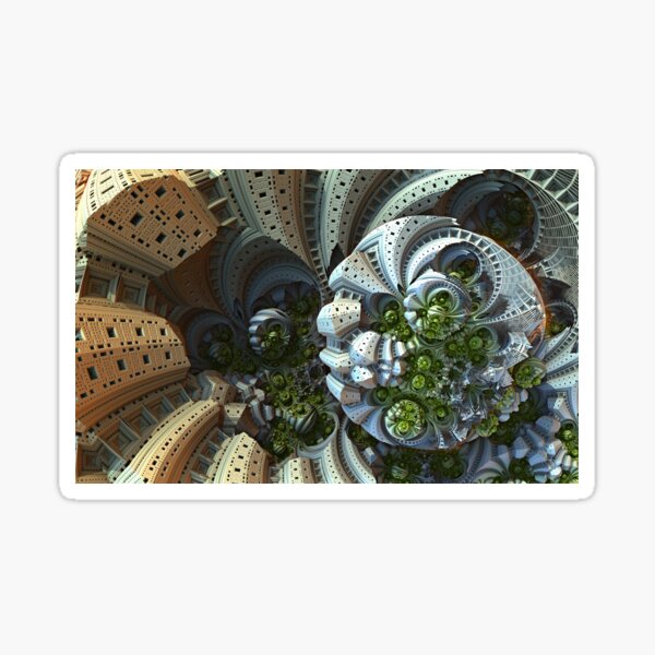 Fractal Mandelbulb 2024 Sticker