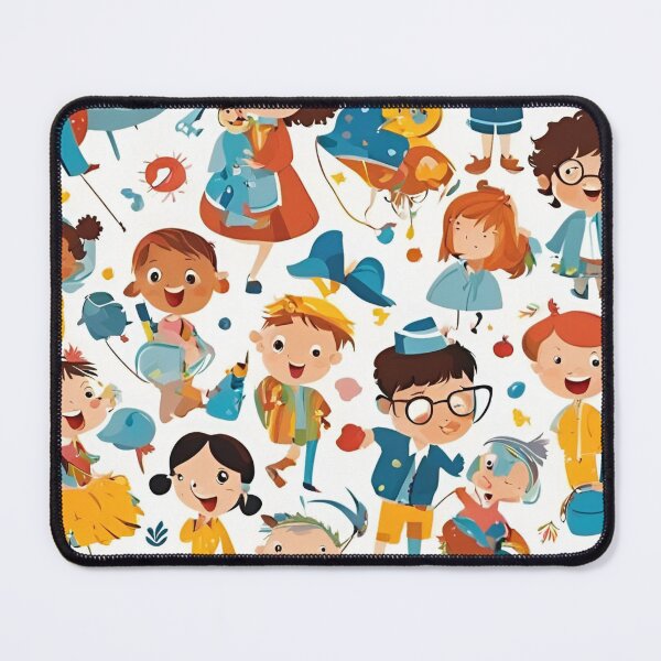 Item preview, Kids Party Pattern  designed and sold by artuju.
