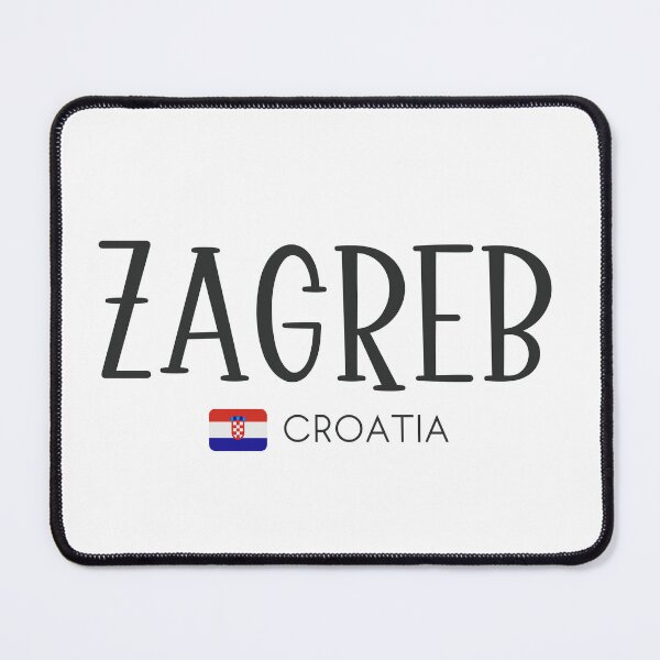 Artikelvorschau, Zagreb, Kroatien entworfen und verkauft von StudioRedKoala.