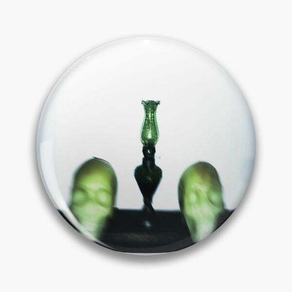 Item preview, Green Skulls And Oil Lamp designed and sold by mreleganza.