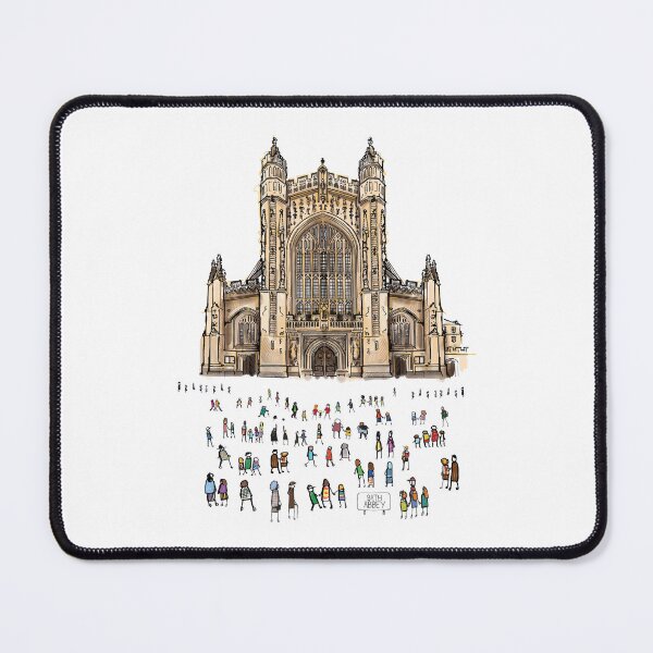 Item preview, Bath Abbey, Cathedral, Illustrated Tribute designed and sold by FoleyPottery.